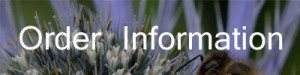 header image Order Information