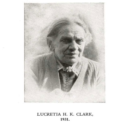 Lucretia Hasseltine Kendall Clark - 1931